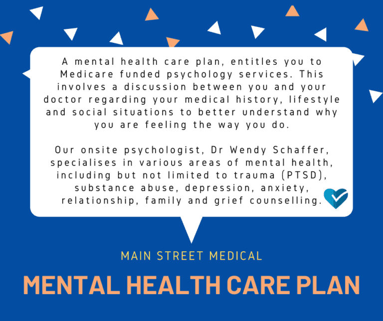 mental-health-care-plan-main-street-medical-lilydale-melbourne-vic