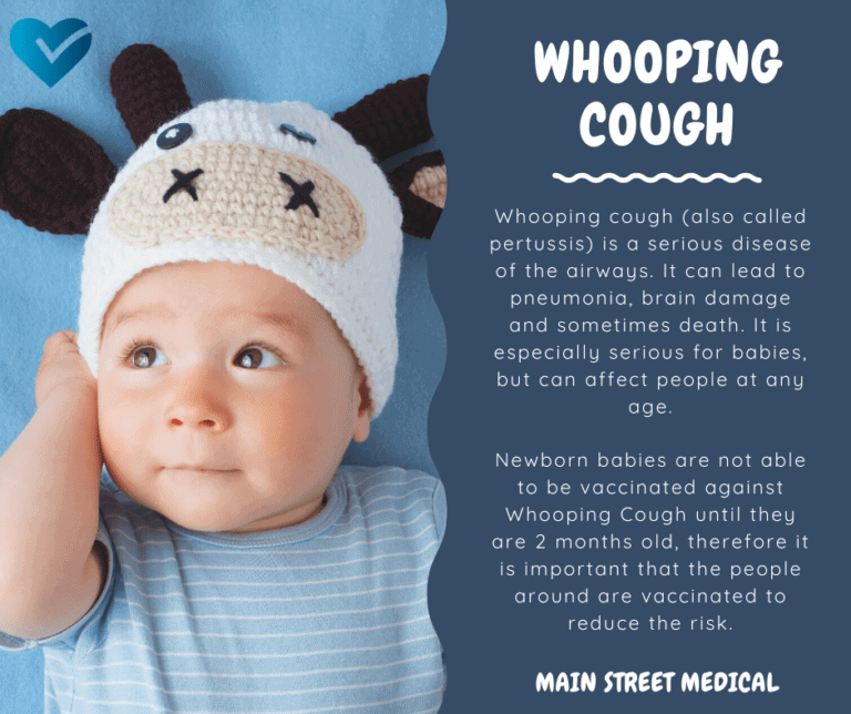 Whooping Cough Main Street Medical Main Street Cosmetic & Skin