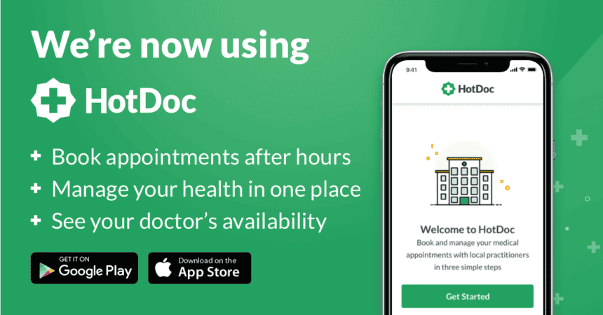 Introducing HotDoc online booking system