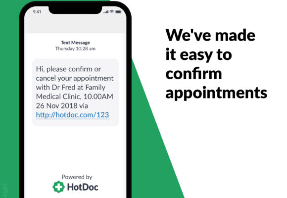 Introducing HotDoc appointment reminders